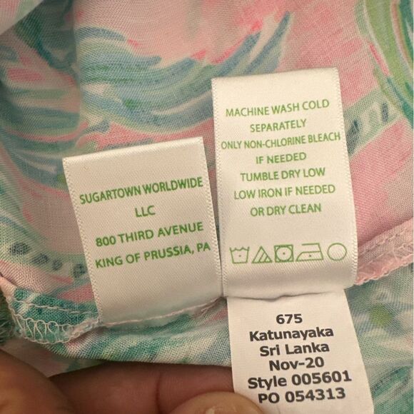 LILLY PULITZER Hollie Tunic Dress in Pink Blossom - Picture 9 of 10